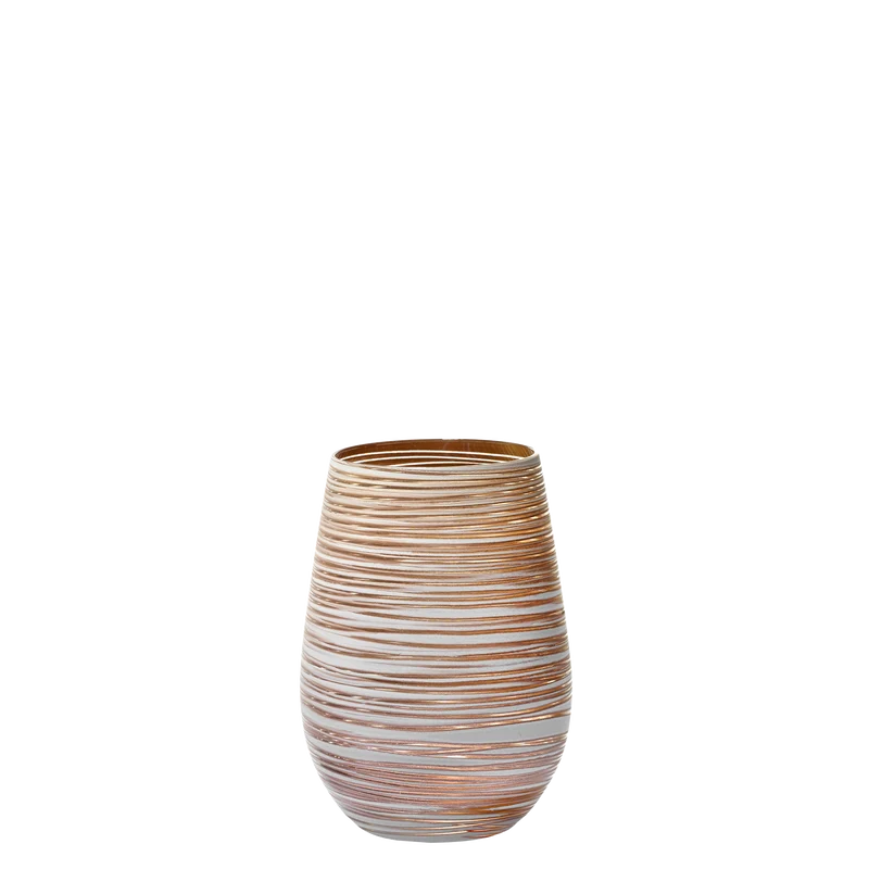 Becher Weiß/Bronze Twister 6er Set