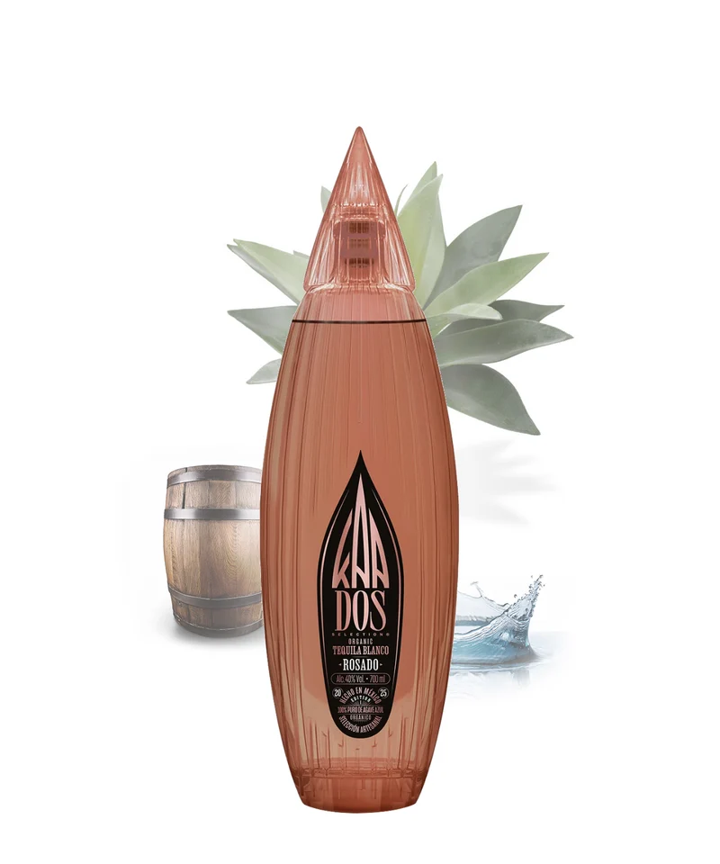 KAA DOS Rosado Organic Tequila