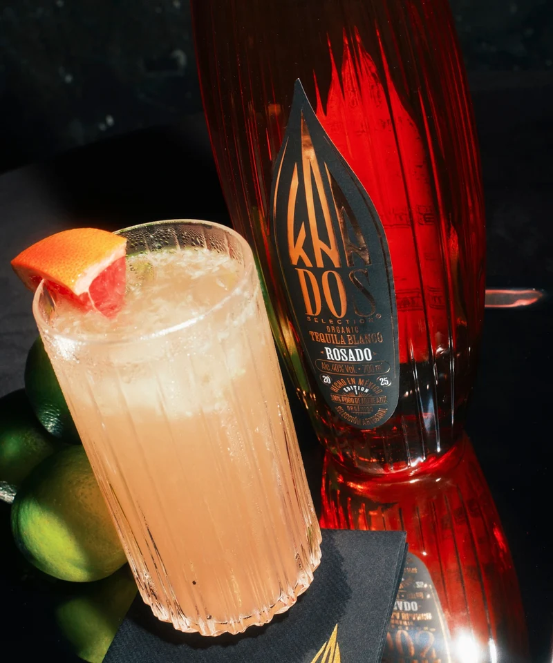 KAA DOS Rosado Organic Tequila