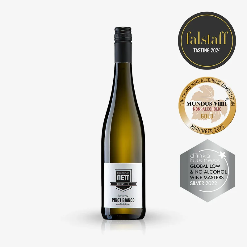 Vin blanc Reverse Pinot blanc doux NETT sans alcool 0,5%