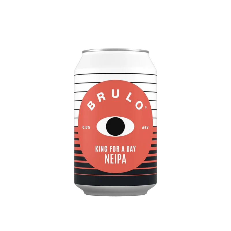 Bière Brulo King for a Day NEIPA 0,5% sans alcool