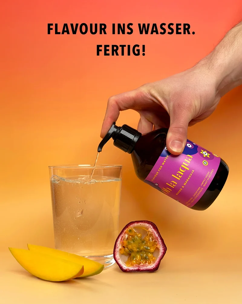 MANGO & MARACUJA | 300ML GLASFLASCHE