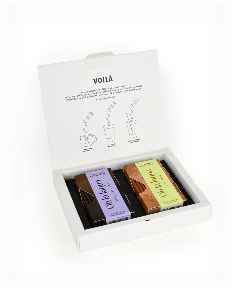 KLEINES GESCHENK | FLAVOURS FÜR KAFFEE | MIT GESCHENKBOX