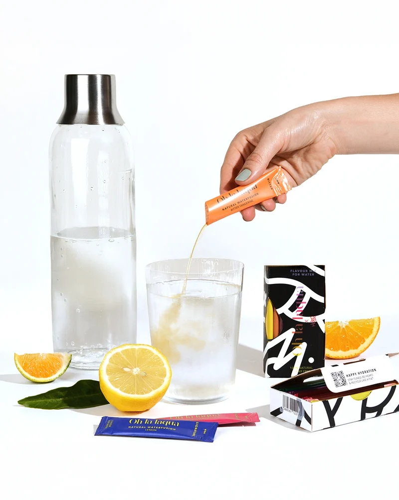 Wassersprudler BRITA sodaTRIO + FLAVOUR MIX