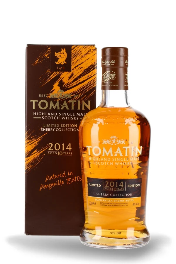 Tomatin The Sherry Collection Manzanilla Edition 46% vol. 0.7l