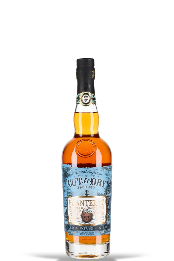 Planteray Cut & Dry Coconut Spiced Rum 40% vol. 0.7l