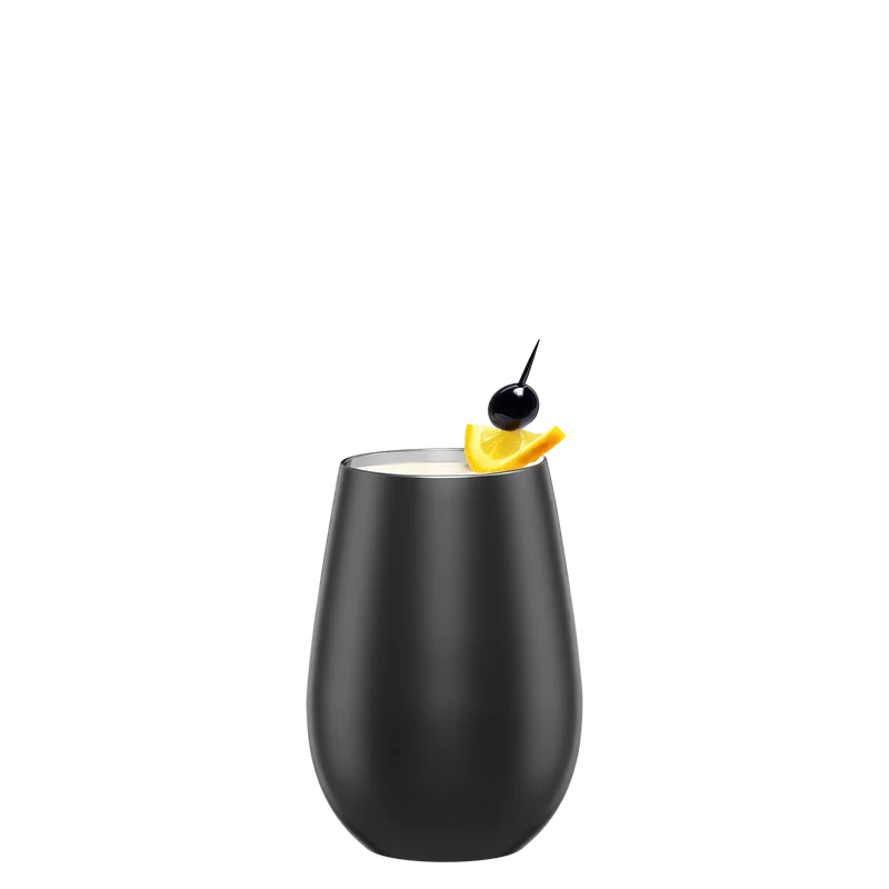 Becher Schwarz/Silber Elements 6er Set