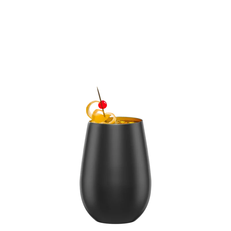 Becher Schwarz/Gold Elements 6er Set
