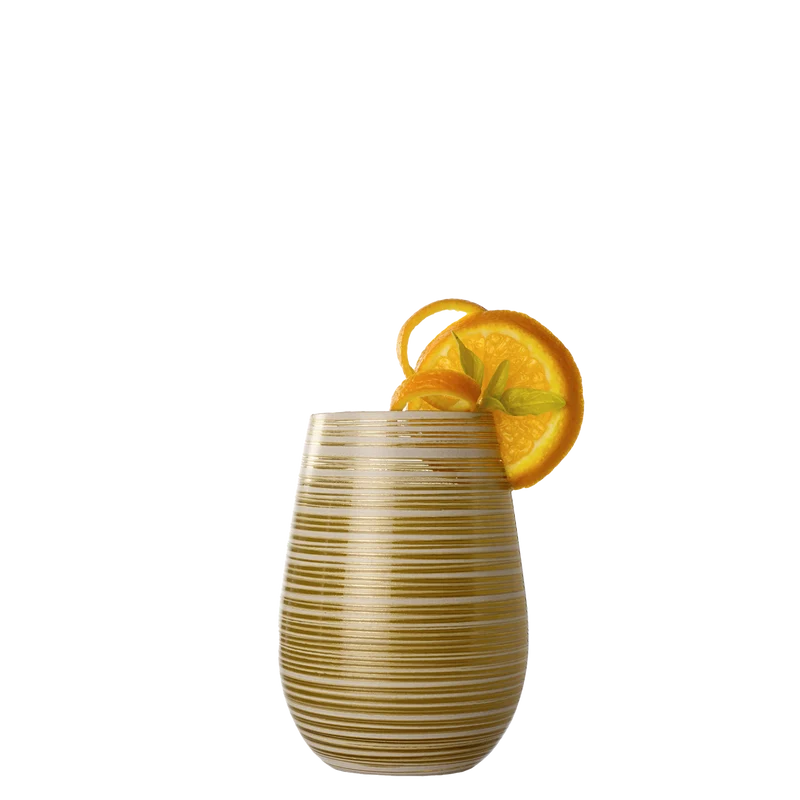 Becher Weiß/Gold Twister 6er Set