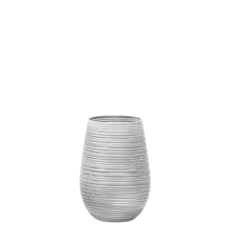 Becher Weiß/Silber Twister 6er Set