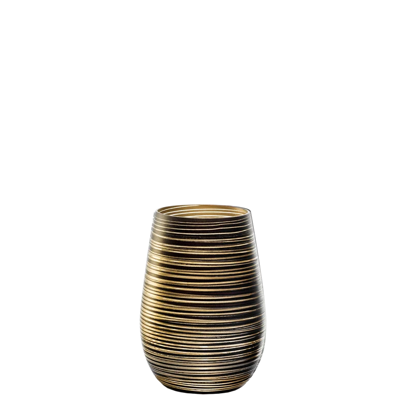 Becher Schwarz/Gold Twister 6er Set