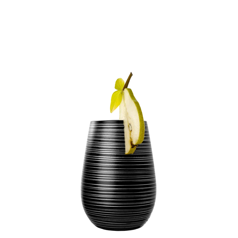 Becher Schwarz/Silber Twister 6er Set