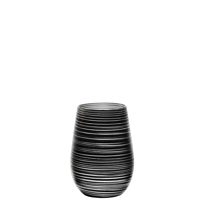 Becher Schwarz/Silber Twister 6er Set