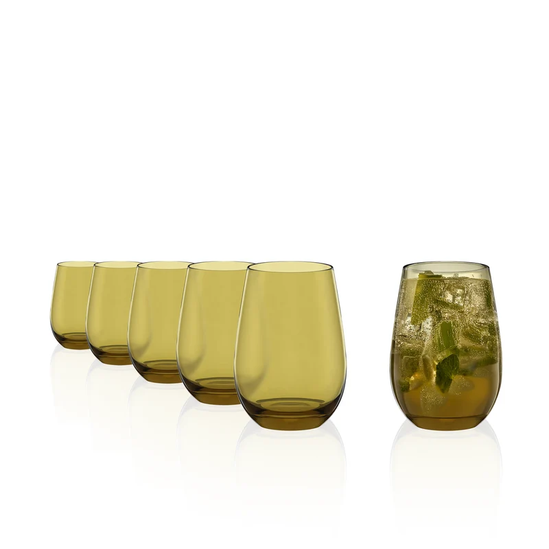 Becher Olive Elements Kids 6er Set