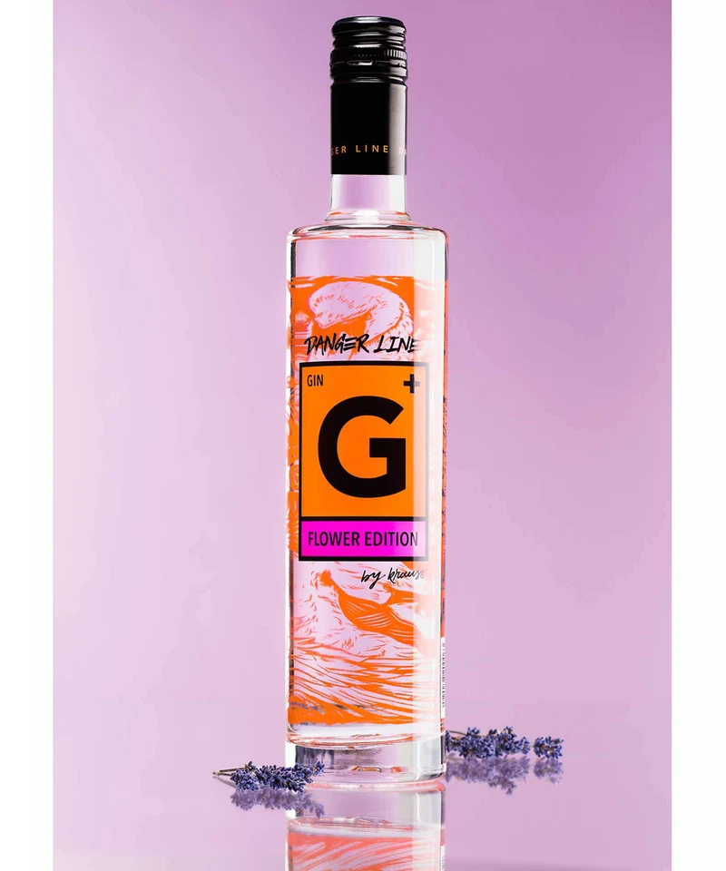 G+ DANGER LINE Flower Edition London Dry Gin