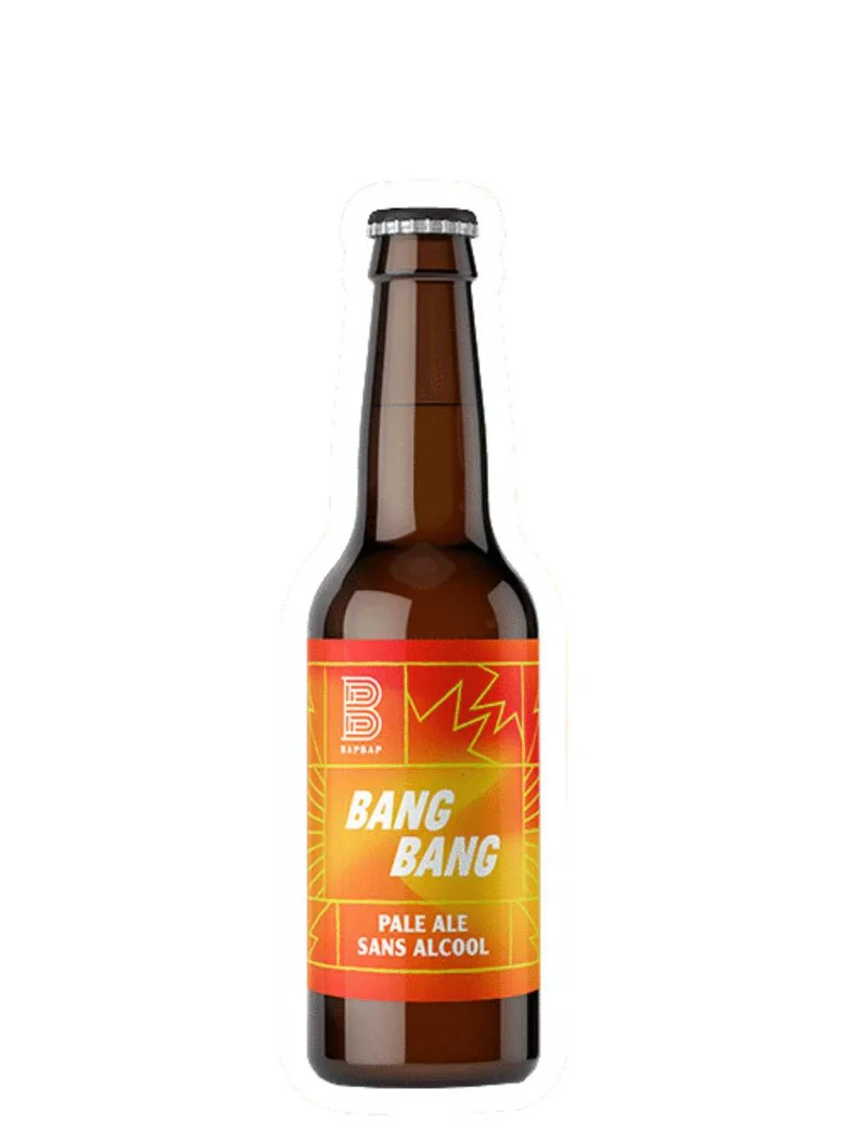 Bière BapBap BANG BANG Pale Ale sans alcool 0,3%