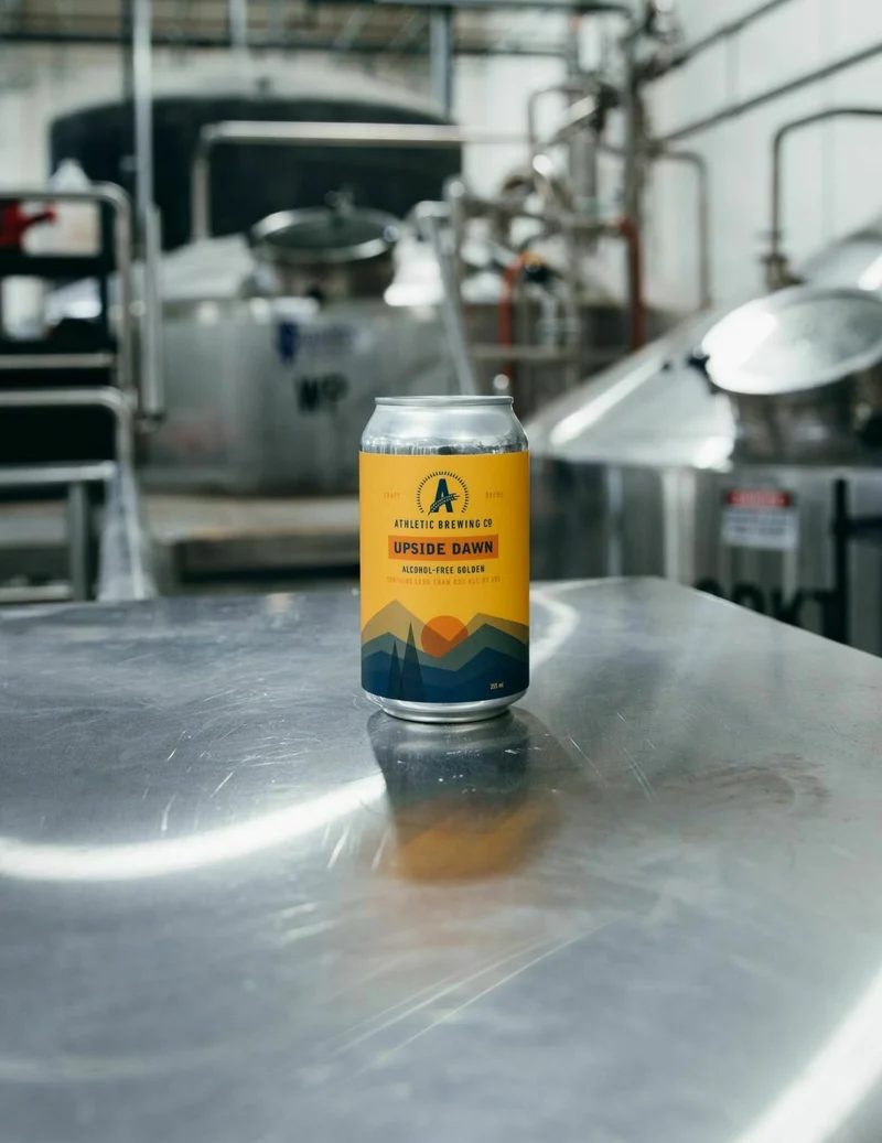 Bière Athletic Brewing Upside Dawn sans alcool 0,5%