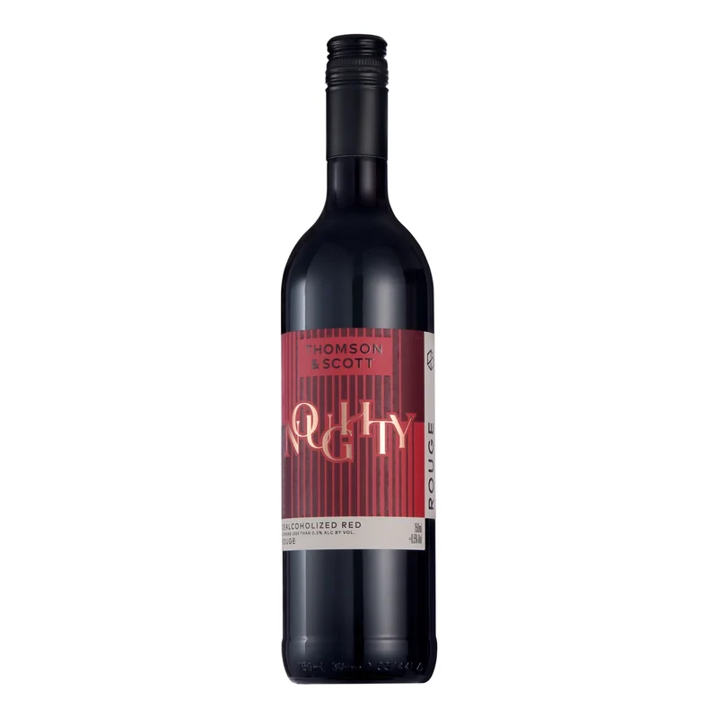 Noughty vin rouge 0.5% sans alcool