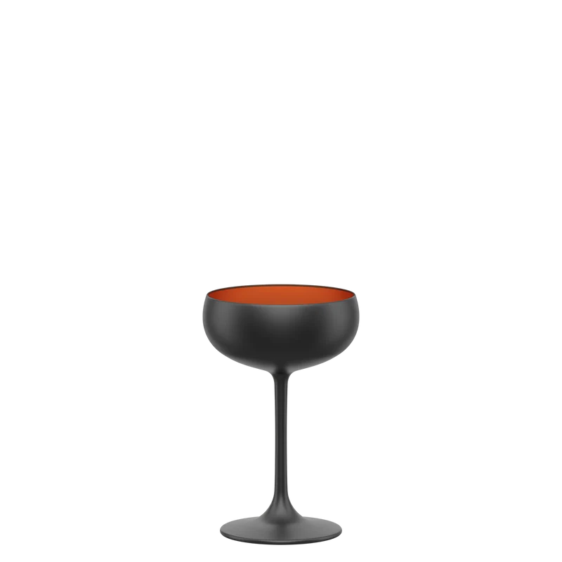 Sektschale Schwarz/Bronze Elements 6er Set