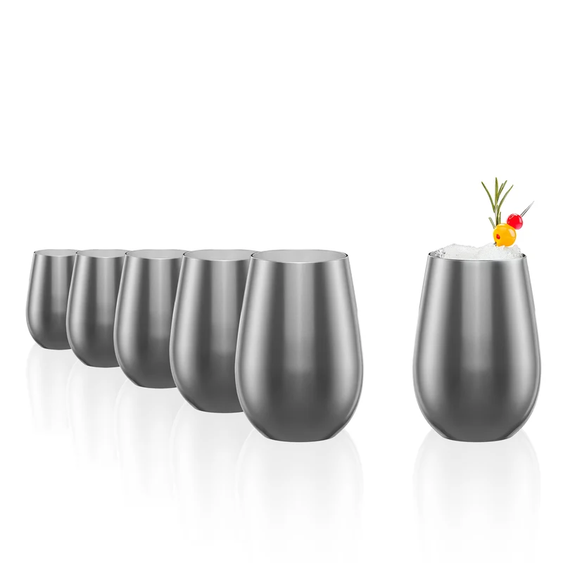 Becher Silber Elements 6er Set