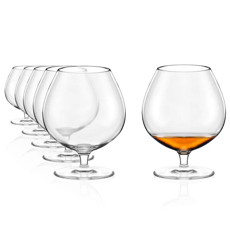 Cognacglas Milano 6er Set