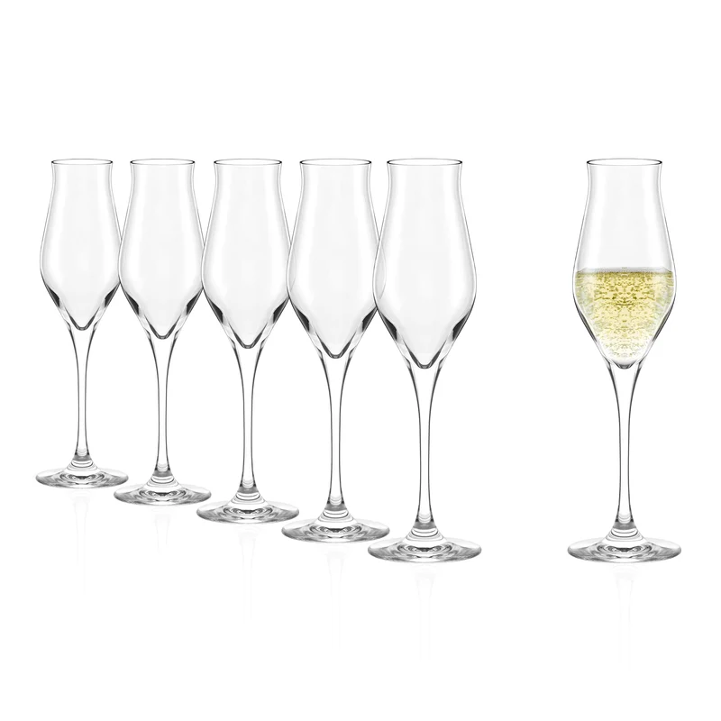 Champagnerglas Flame 6er Set