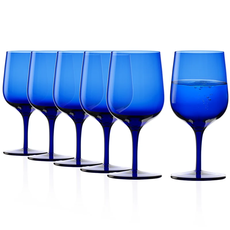 Wasserglas Blau Grandezza 6er Set