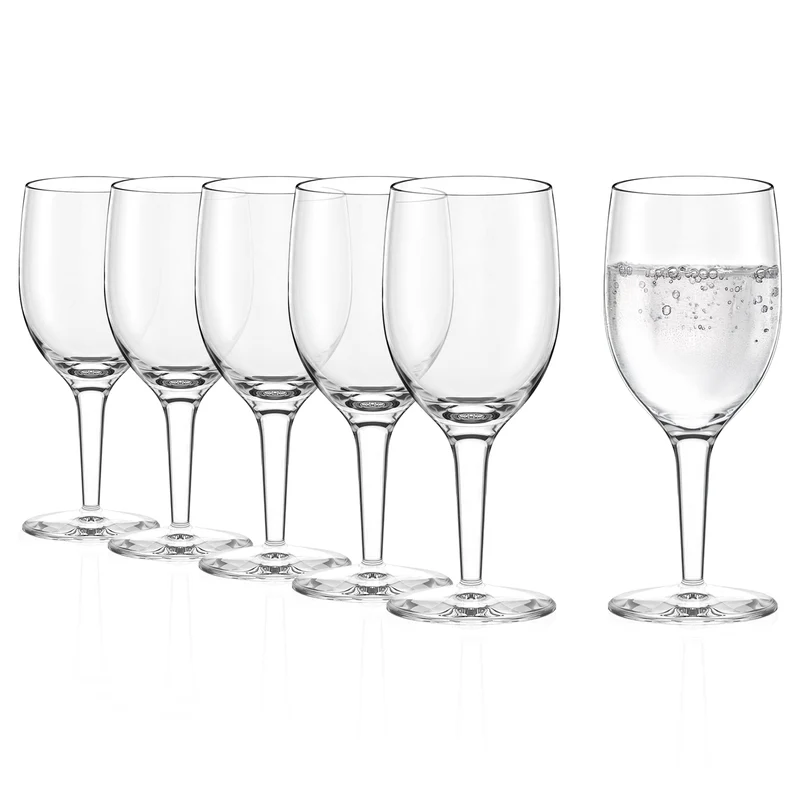 Mineralwasserglas Milano 6er Set
