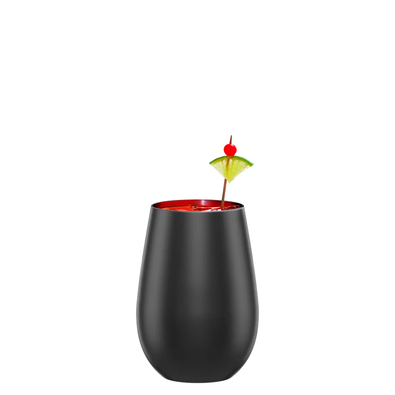 Becher Schwarz/Rot Elements 6er Set