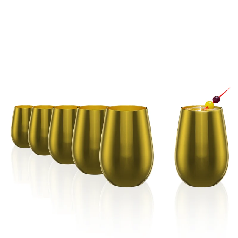 Becher Gold Elements 6er Set