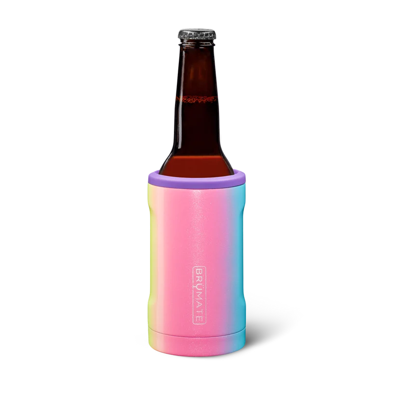 Hopsulator Bott'l | Glitter Rainbow | 12oz Bottles
