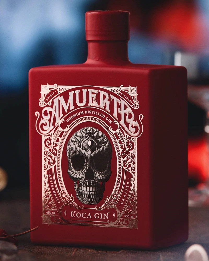 Amuerte Coca Leaf Gin Red Edition