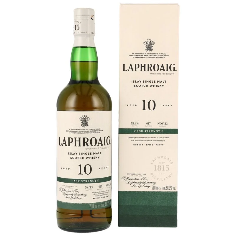 Laphroaig 10 Jahre Cask Strength Batch 17 | Islay Single Malt Scotch Whisky
