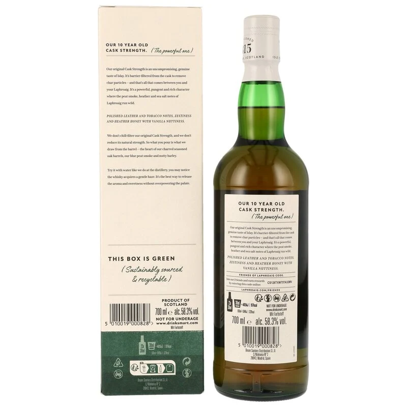 Laphroaig 10 Jahre Cask Strength Batch 17 | Islay Single Malt Scotch Whisky