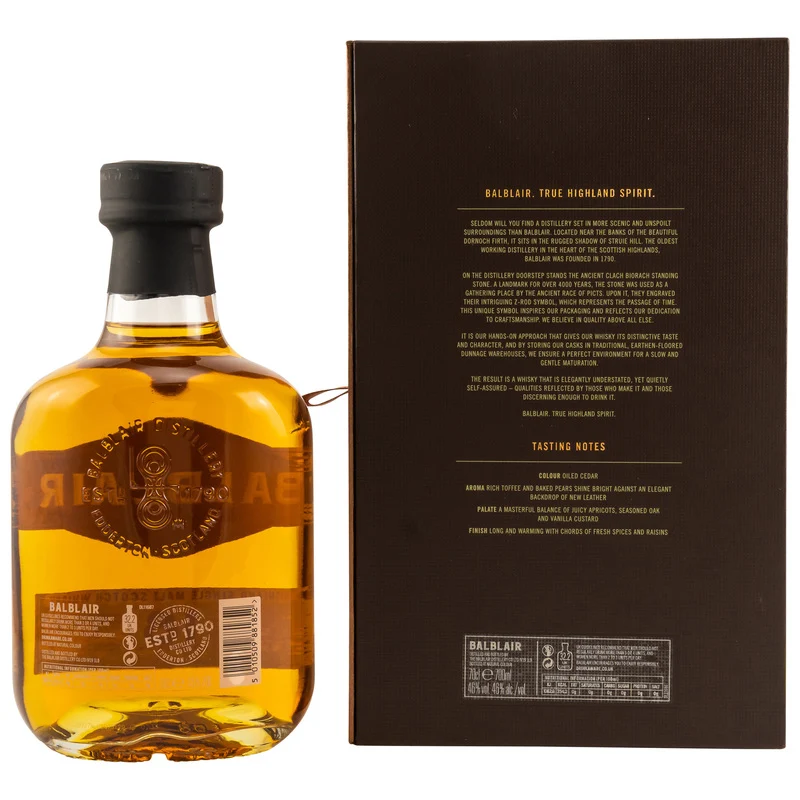 Balblair 18 Jahre | Northern Highland Single Malt Scotch Whisky