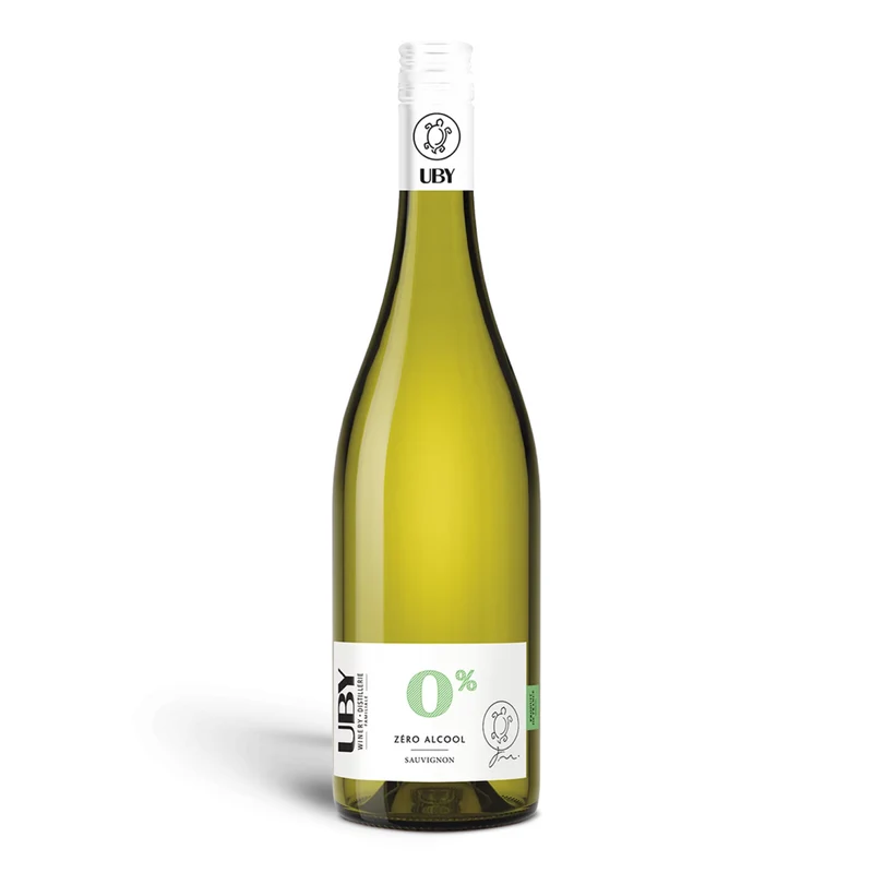 Vin blanc UBY Sauvignon 0.0% sans alcool