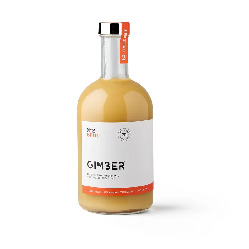 Gimber N°2 Brut BIO 700 ml sans alcool