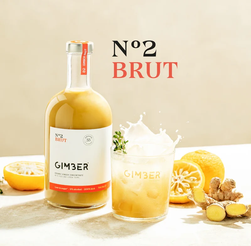 Gimber N°2 Brut 200 ml sans alcool