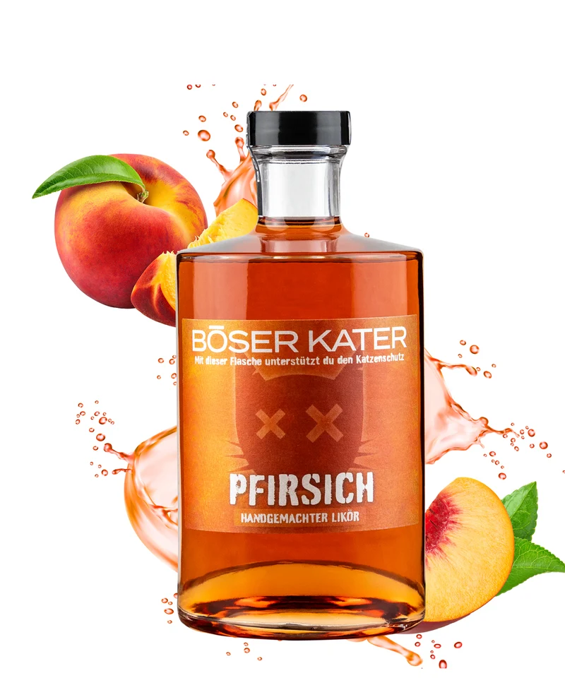 Böser Kater Pfirsich Likör