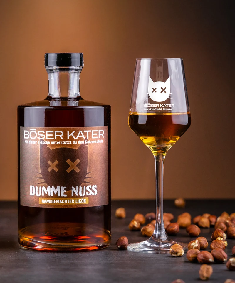 Böser Kater Dumme Nuss Likör