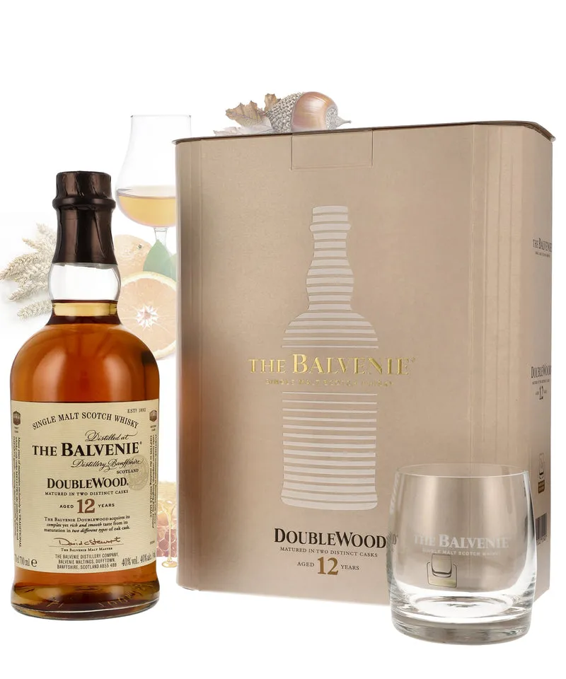 Balvenie Double Wood 12 inkl. Glas