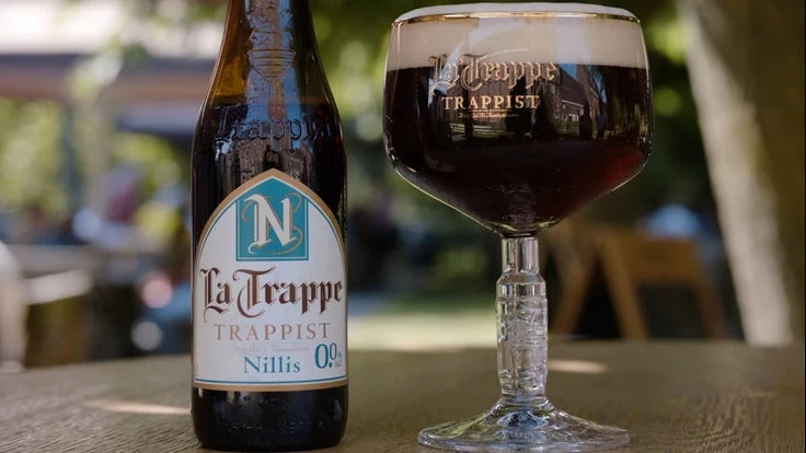 Bière ambrée La Trappe Nillis sans alcool 0,0%
