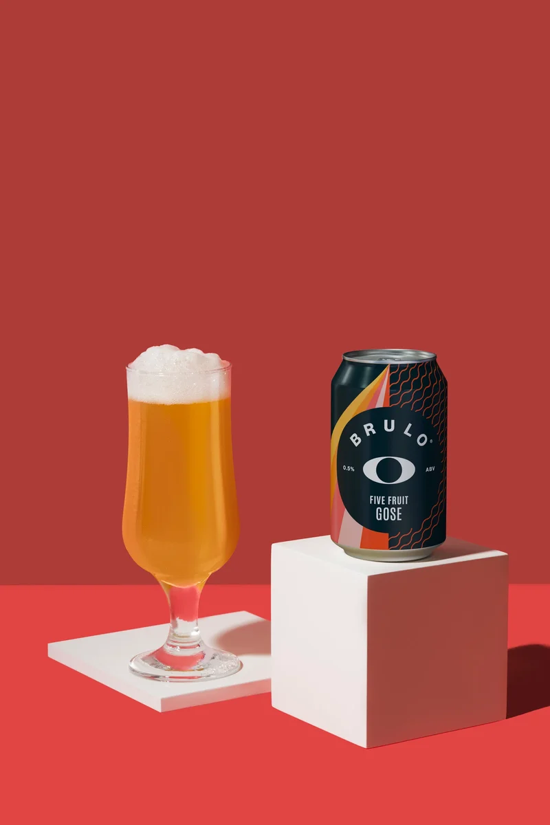 Bière Brulo 5 fruit Gose sans alcool 0.5%