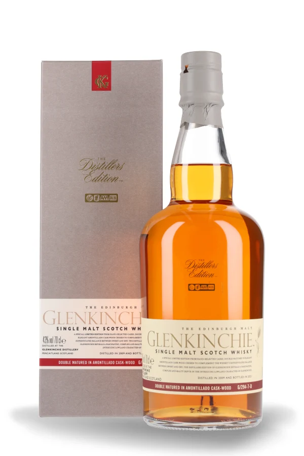 Glenkinchie 12 Jahre Distillers Edition 2009/2021 Single Malt Scotch Whisky 43% vol. 0.7l