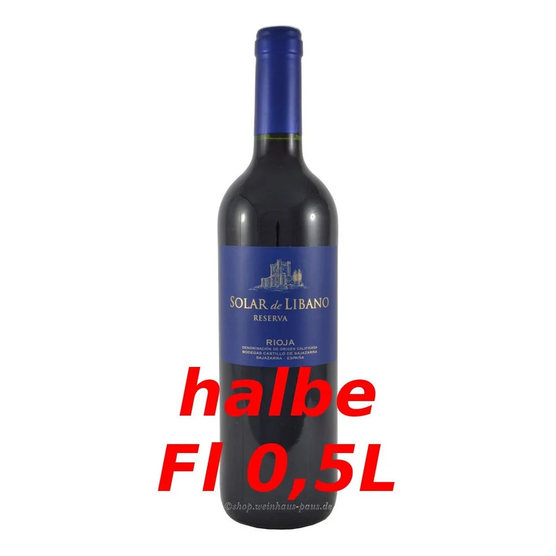 Castillo de Sajazarra Solar de Libano Reserva 0,5L 2016
