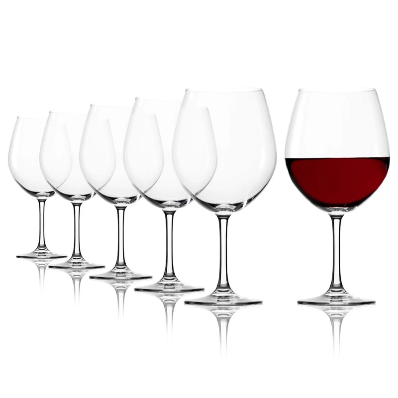 Burgunderglas Classic 6er Set