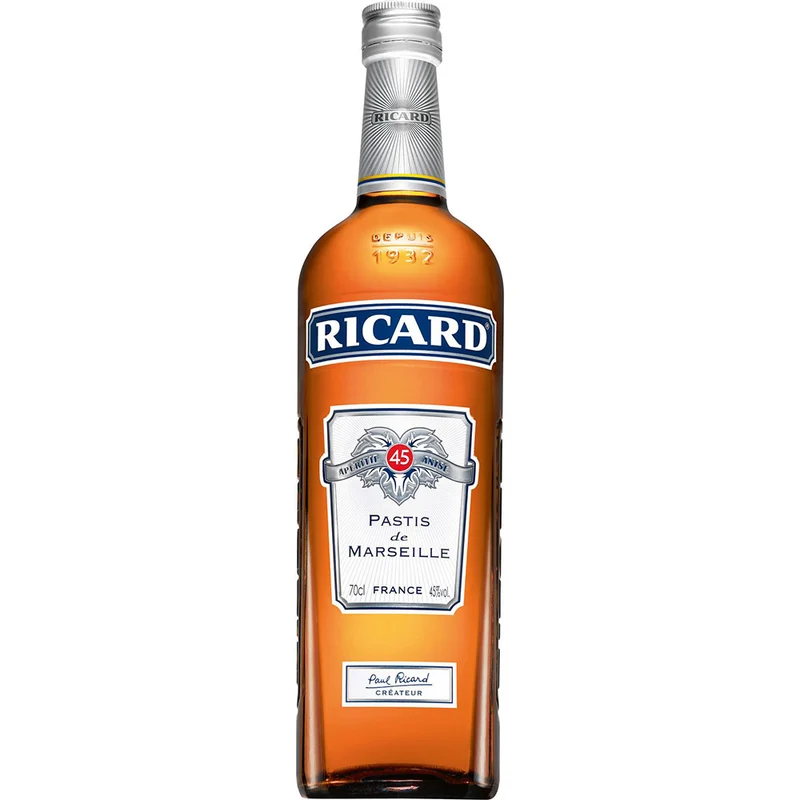 Ricard Pastis De Marseille 45% 0,7 Liter