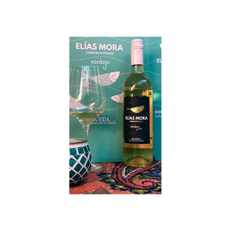 Elias Mora Verdejo Contracorriente 2023 Rueda Weißwein