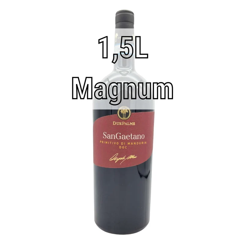 Due Palme SanGaetano Primitivo di Manduria 1,5L Magnum 2023