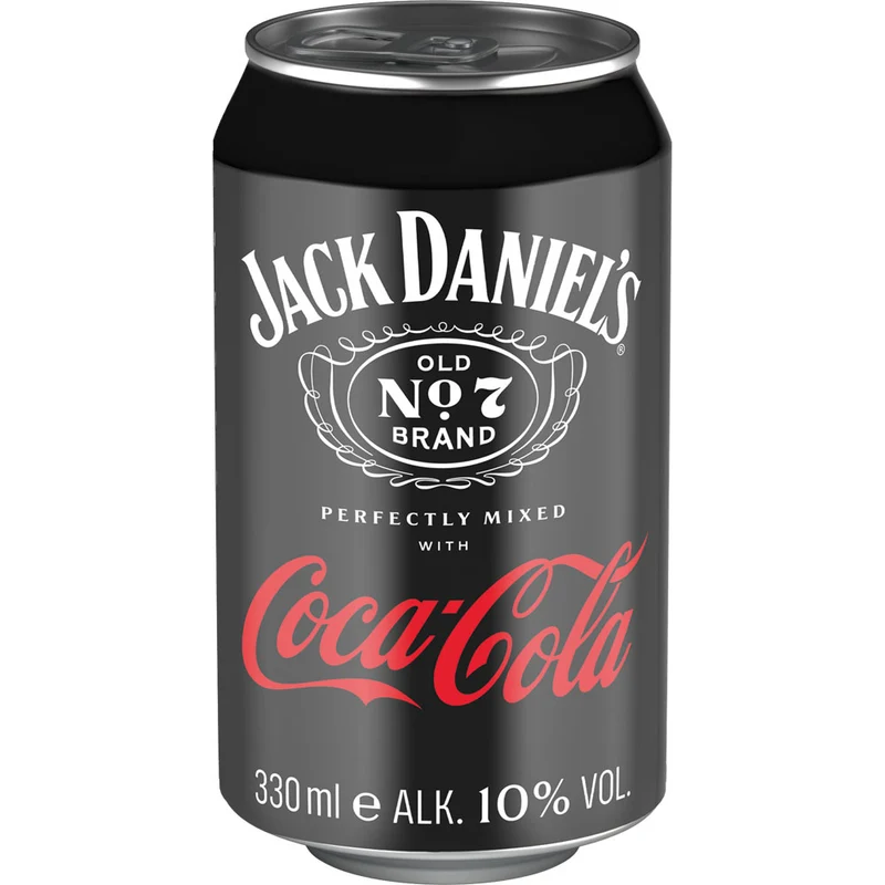Jack Daniels & Coca-Cola Dose 10% 0,33 Liter
